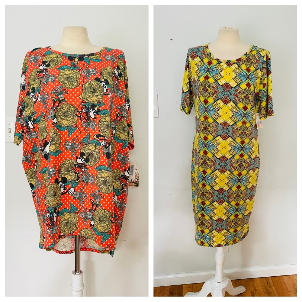 NWT Lula Roe Bundle of two . Top and dress